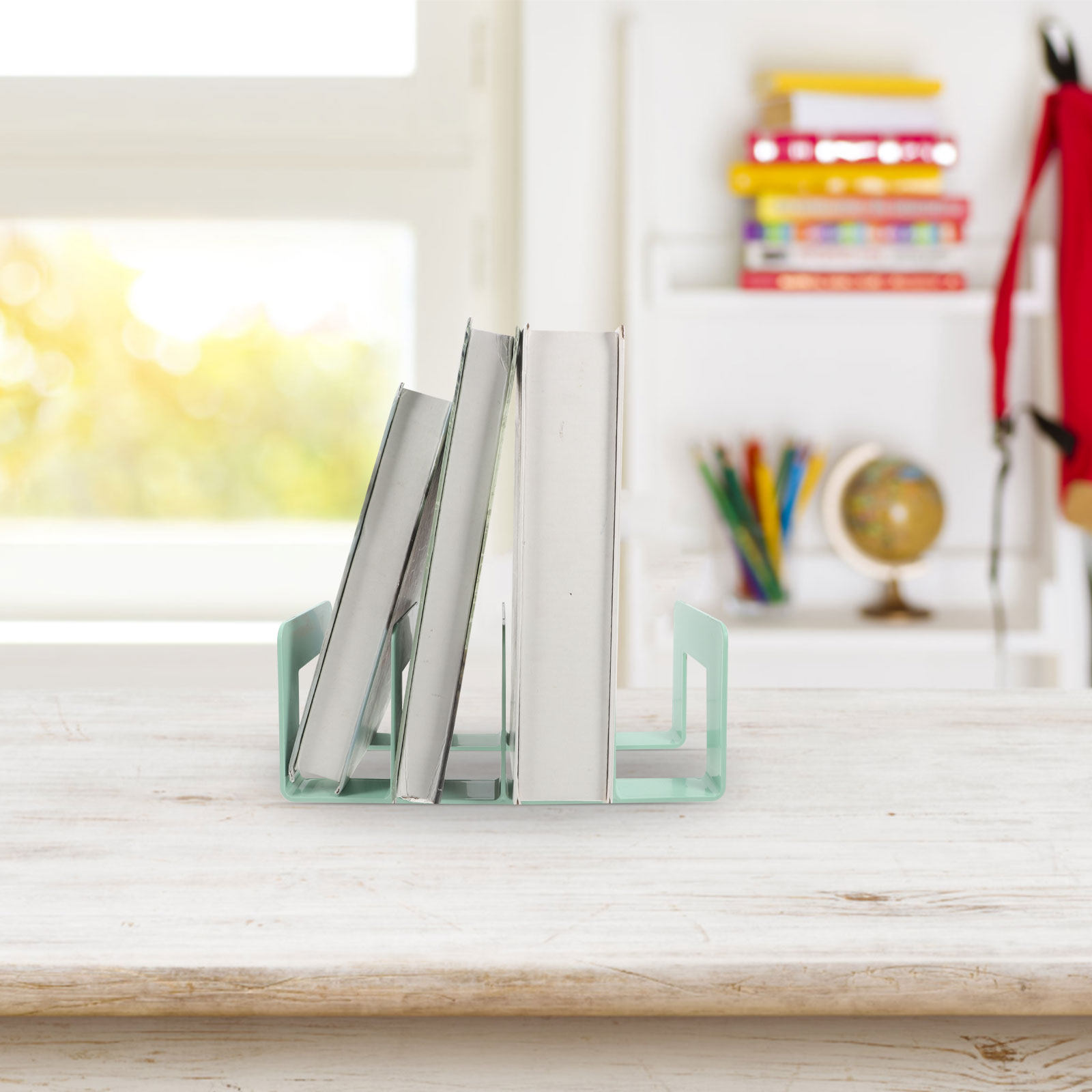 Organizador de libros de escri - Magazine Holder Rack reseña y precio
