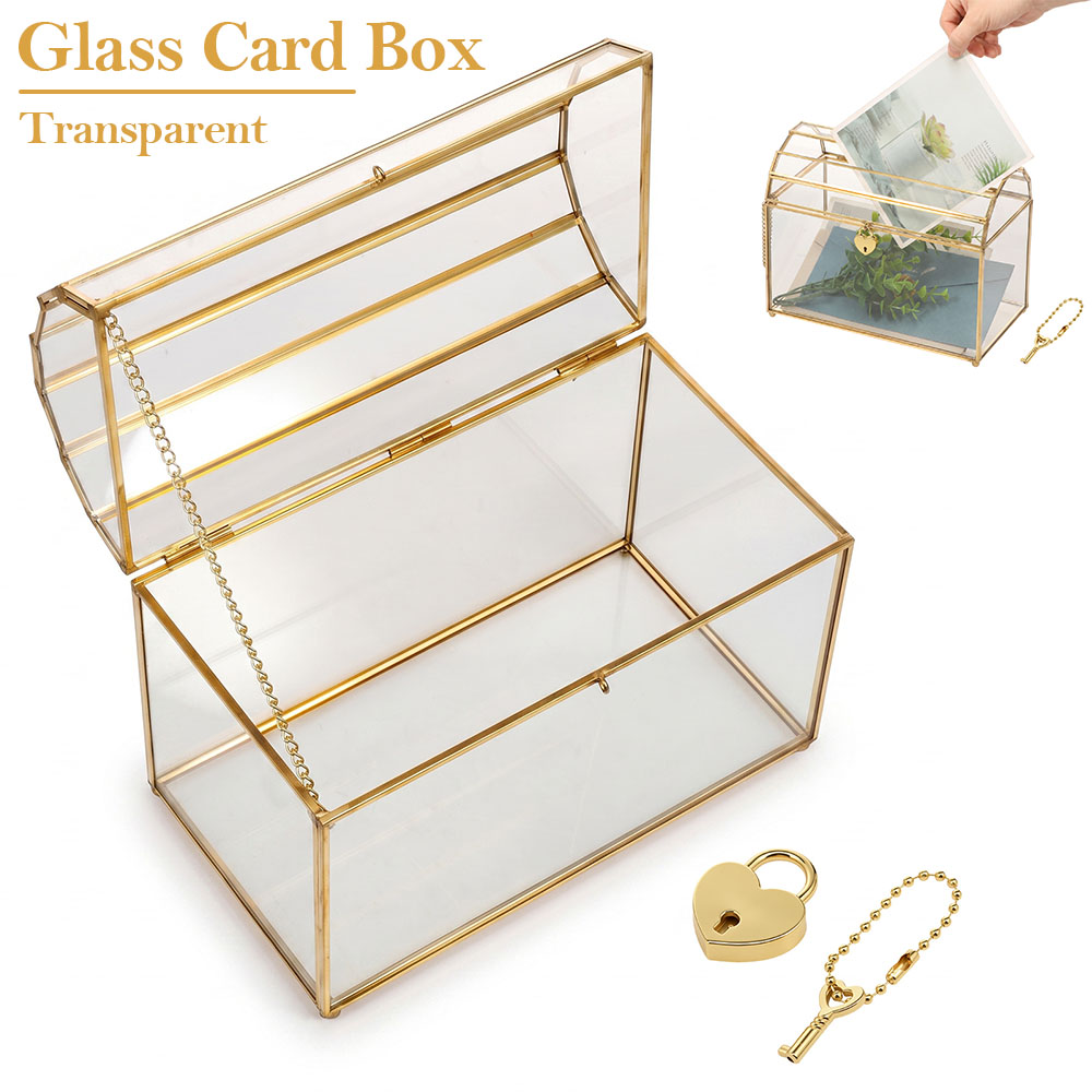 Caja de cristal para tarjetas  - Card Index Box reseña y precio