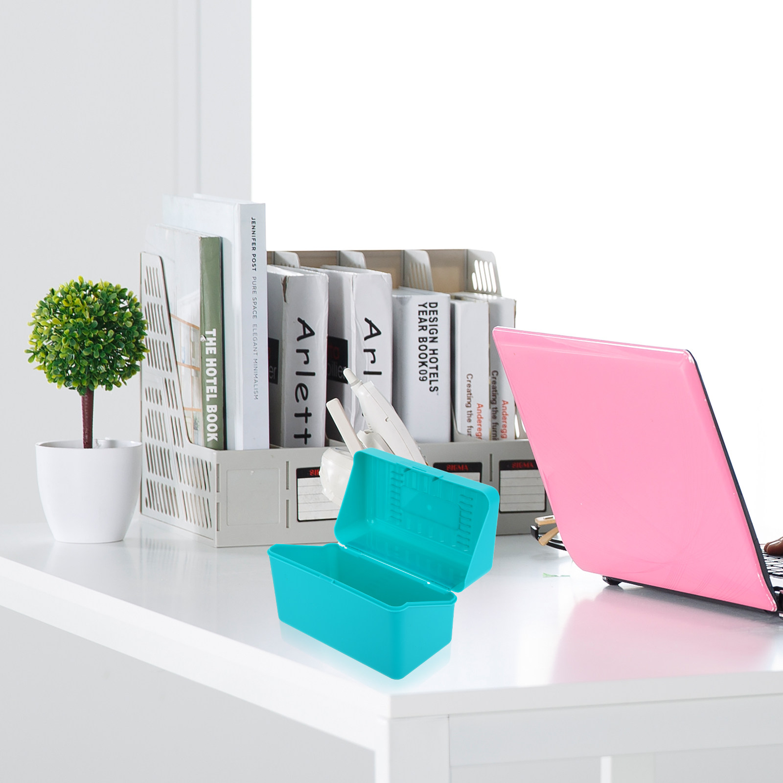 4 piezas de organizadores de p - Card Index Box reseña y precio