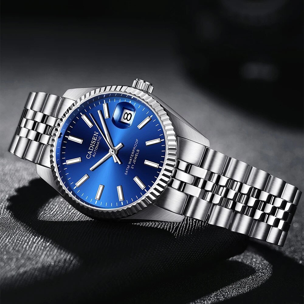 Reloj Mecánico CADISEN para ho - Paper Weight Crystal reseña y precio