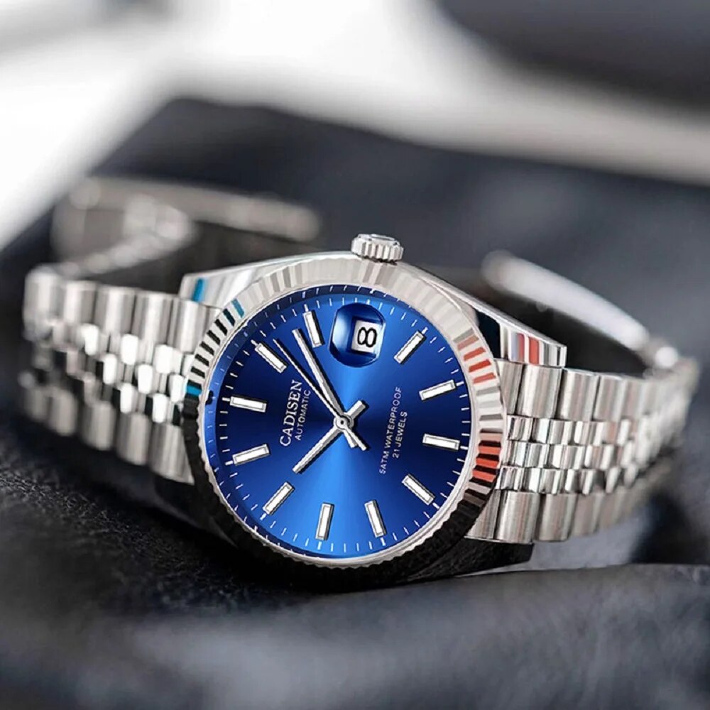 Reloj Mecánico CADISEN para ho - Paper Weight Crystal reseña y precio