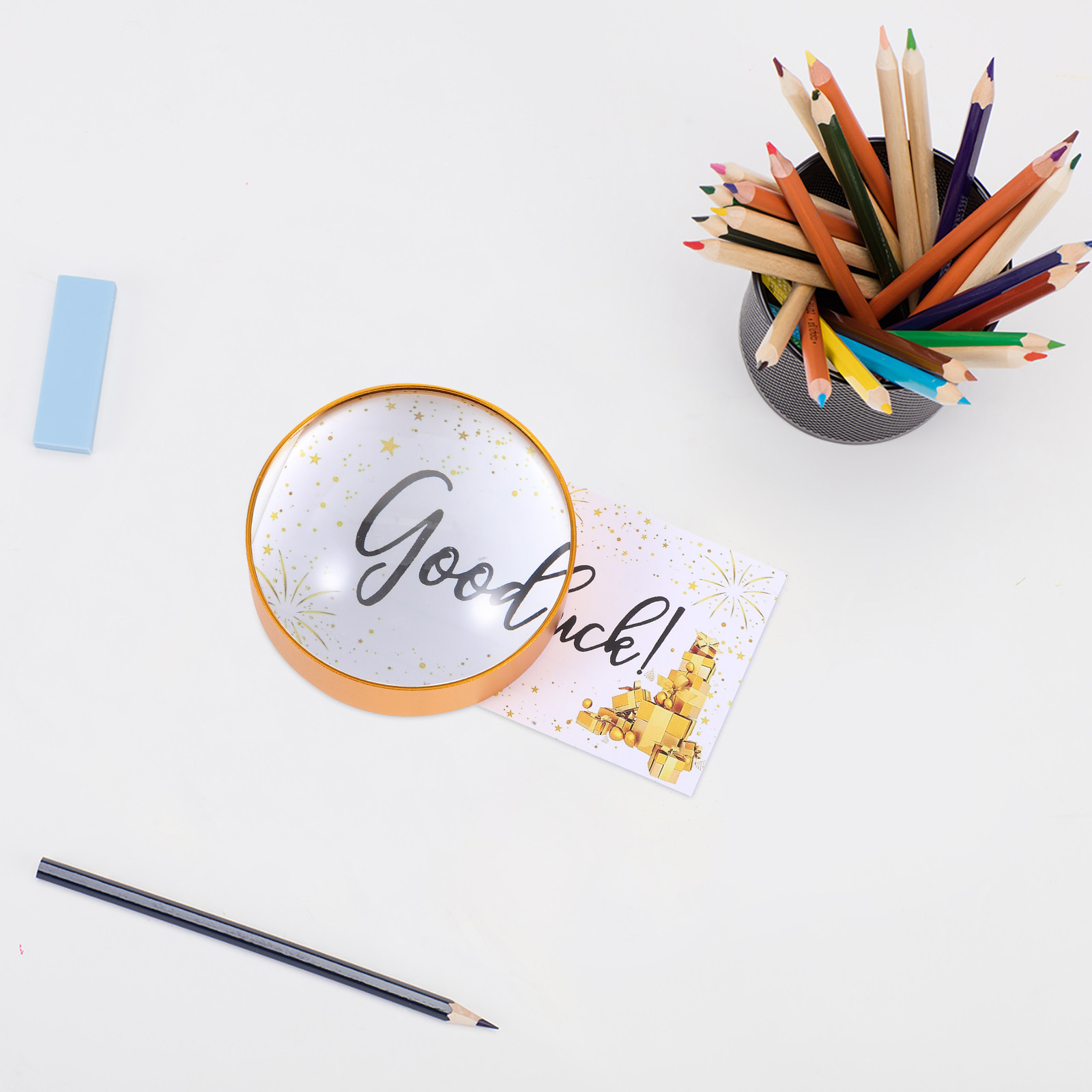 Lupa de Lectura con Doble Func - Book Weight Glass reseña y precio