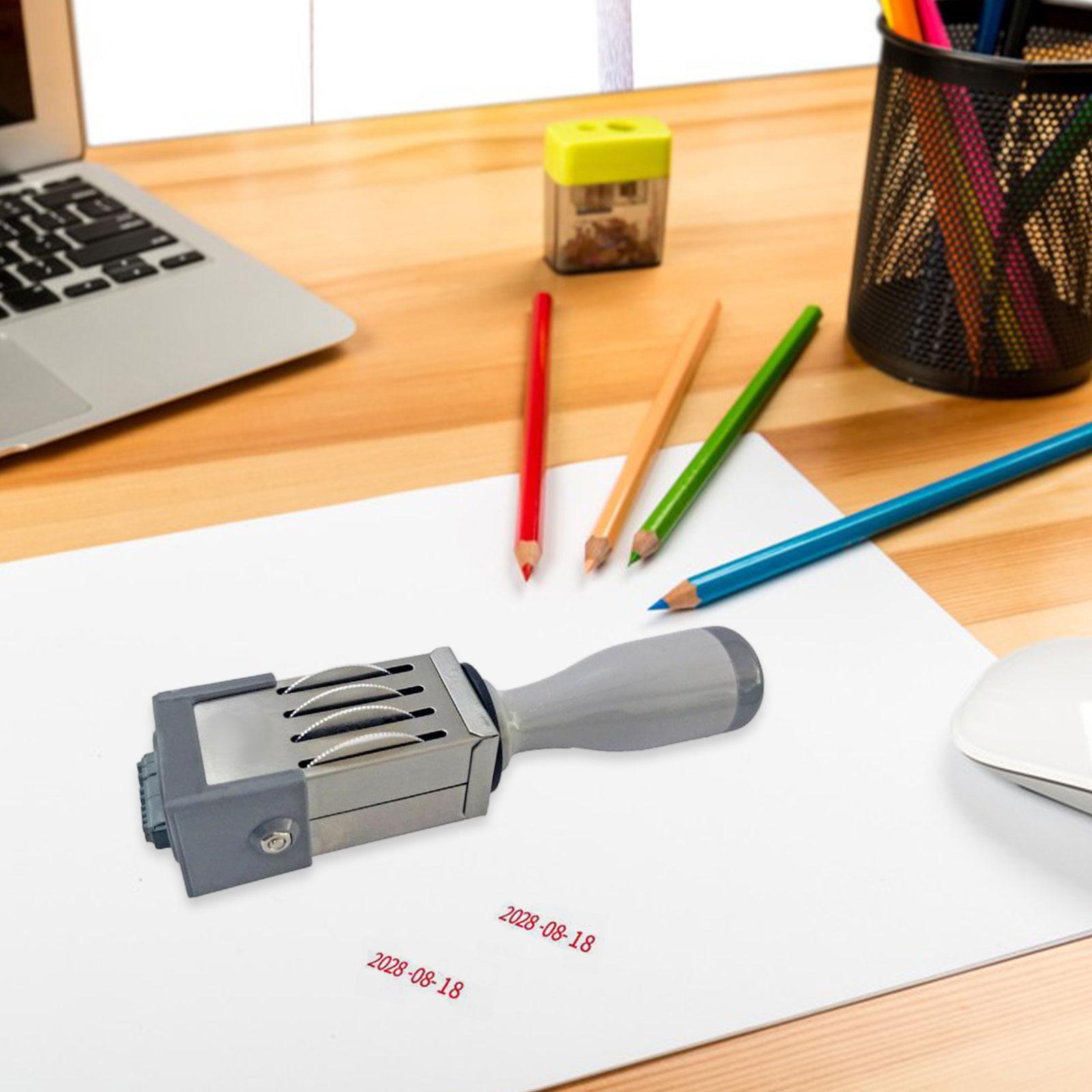 Mini Sello de Fecha Ajustable  - Rubber Date Stamp reseña y precio